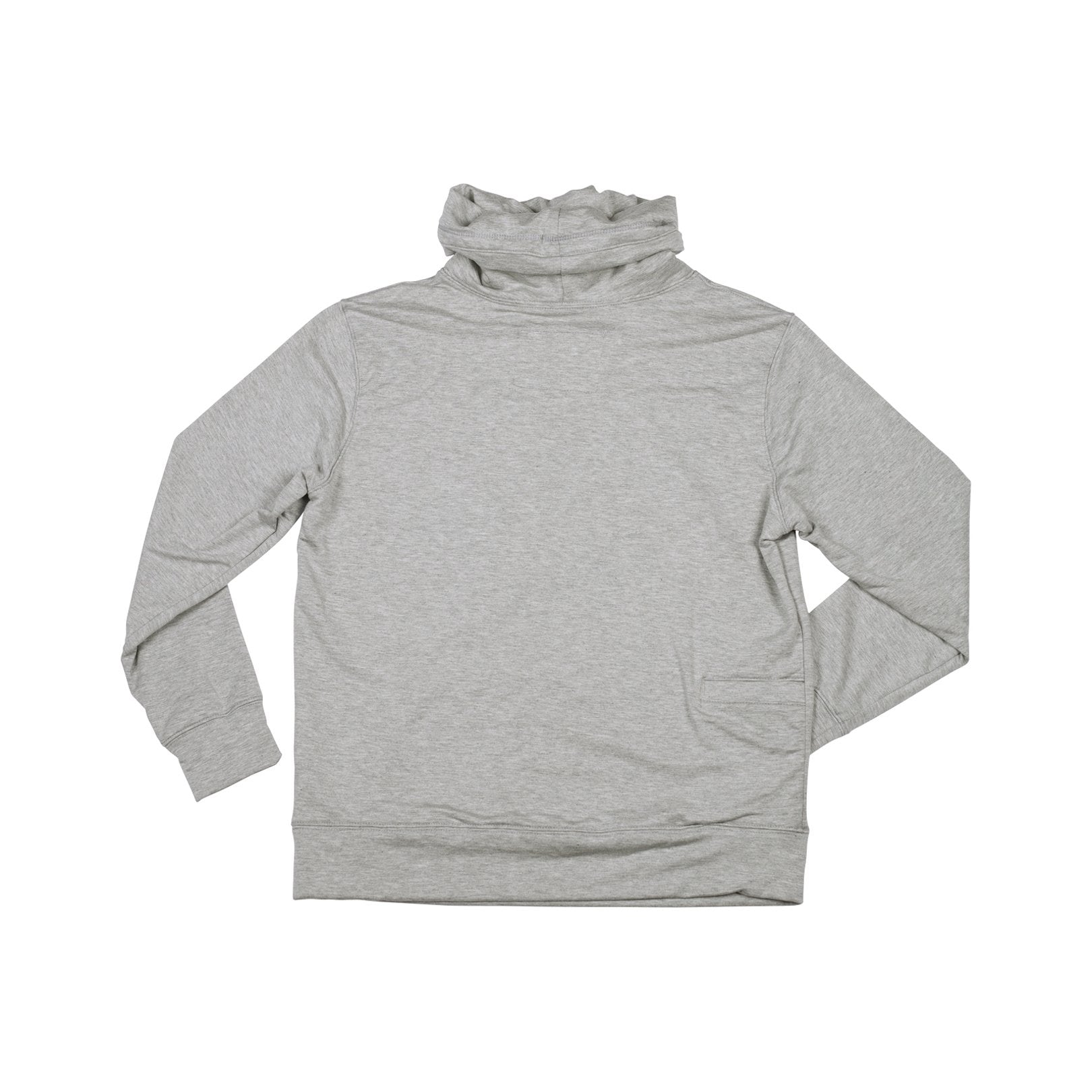 qualia double neck pullover グレー　TYPE B qualia double neck pullover グレー TYPE B