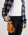 Women’s High Sierra Flannel Shirt With Glove Loop - Model - Daffy Plaid - California Cowboy