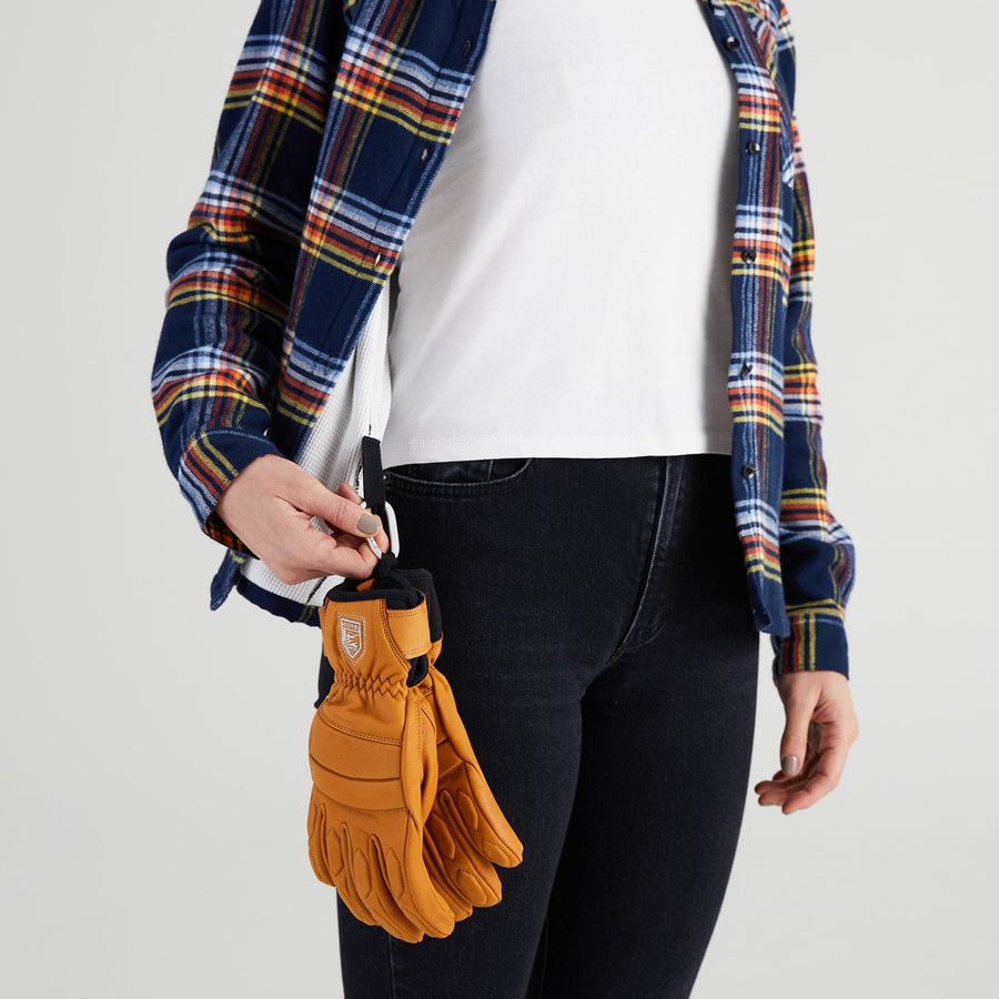 Women’s High Sierra Flannel Shirt With Glove Loop - Model - Daffy Plaid - California Cowboy