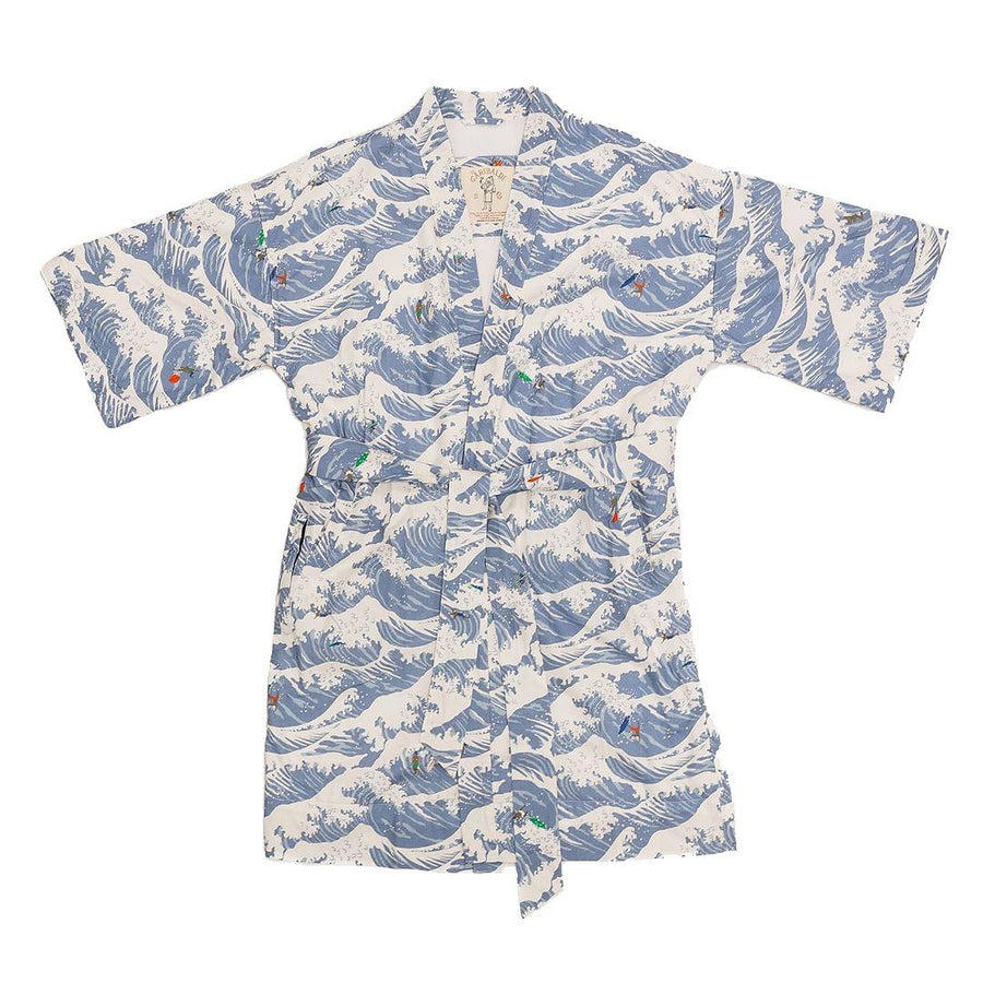 Men's El Garibaldi Robe - The Wedge, Neptune Blue