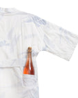Women’s La Sirena Kimono With Beer Pocket- White Sand - California Cowboy