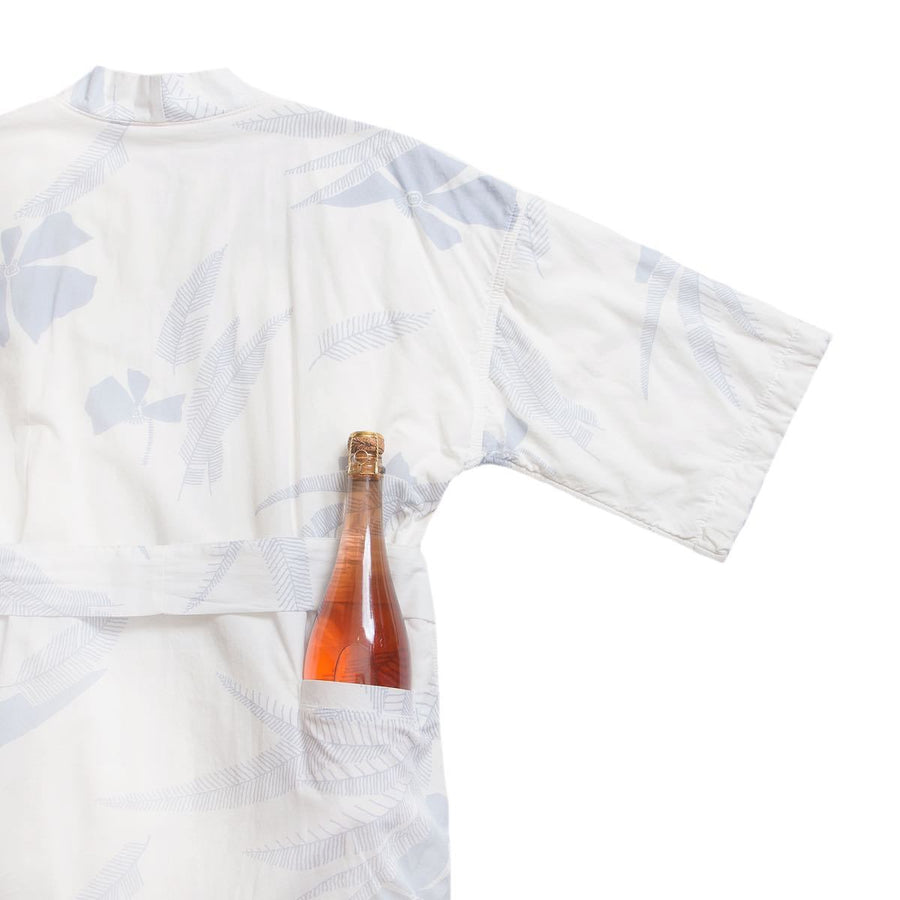 Women’s La Sirena Kimono With Beer Pocket- White Sand - California Cowboy